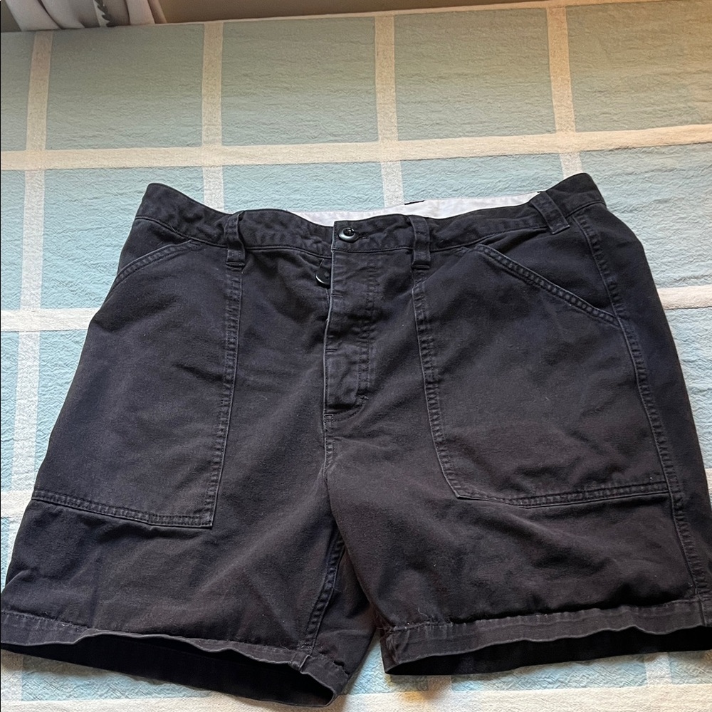 Topo Designs Men's Black Dirt Shorts